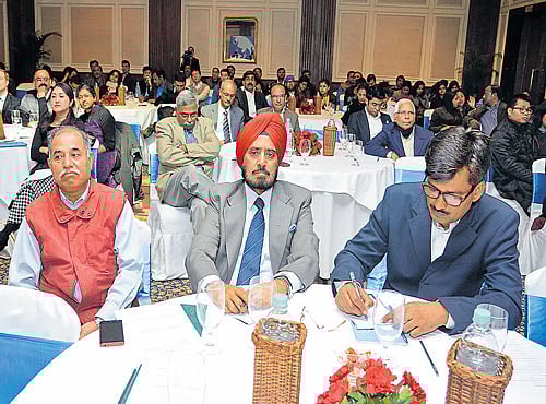 ALL EARS: DH Dialogue brought dignitaries from different fields together in New Delhi, on Saturday. DH PHOTO
