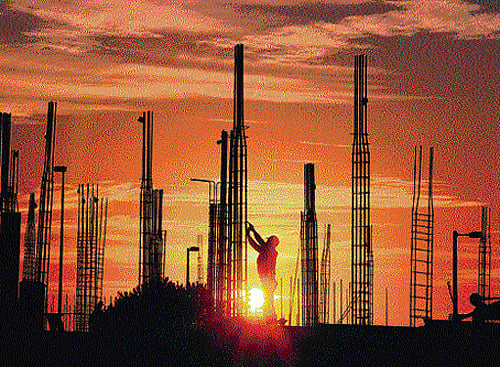 According to a report, the prime minister plans to build 20 million houses by 2022 to meet the demands of the urban population that is projected to swell 600 million by 2031, up from 377 million in 2011. DH file photo. For representation purpose