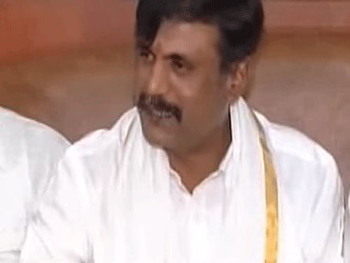 B T Dayananda Reddy. Screen grab.