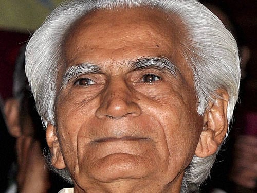 Eminent Gujarati litterateur Raghuveer Chaudhary who will be awarded the 51st Jnanpith Award 2015. PTI
