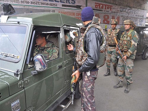 Rajesh Verma was abducted along with Superintendent of Police (SP) Salwinder Singh and his cook on the intervening night of December 31 and January 1. pti file photo