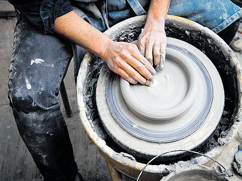 new-age tastes Handcrafted small-batch  ceramics are the accessory of the moment.