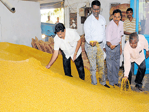 Raids to seize stocks of pulses from hoarders proved counter-productive and the prices have failed to stabilise. DH FILE Photo