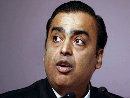Reliance Industries chairman Mukesh Ambani. PTI File Photo.