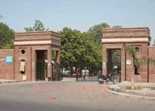 Delhi University. Screen grab.