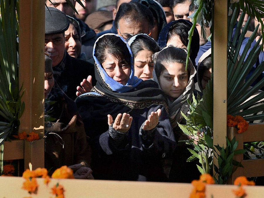 Mehbooba Mufti. PTI file photo