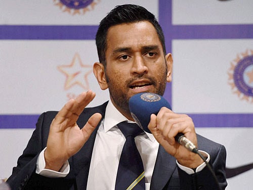 Dhoni, pti file photo