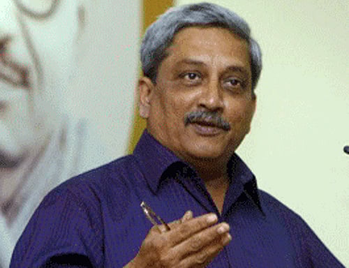 Defence Minister Manohar Parrikar. PTI file photo