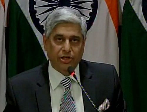 External Affairs Ministry spokesperson Vikas Swarup.