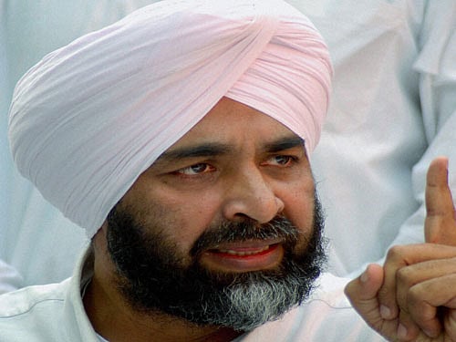 Manpreet Badal. PTI file photo
