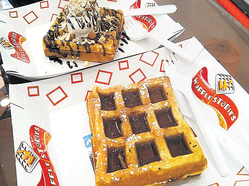 INVITING 'Choco blast' and 'American Classic'.