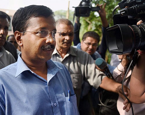 Delhi Chief Minister Arvind Kejriwal. PTI File Photo.