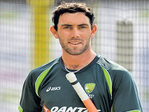 Maxwell hit 96 runs to guide his side to an unassailable 3-0 lead after the visitors set them a target of 296. DH File photo