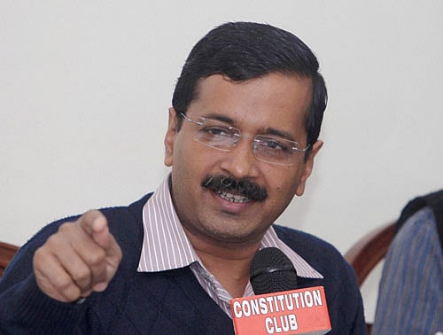 Delhi Chief Minister Arvind Kejriwal. PTI photo
