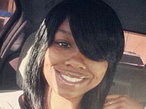 A police statement said that investigators acting on a tip found James hiding out in an apartment at North Hamilton Avenue in Hemet, shortly before 5 p.m. on Sunday. Nakasia James. Screen grab.