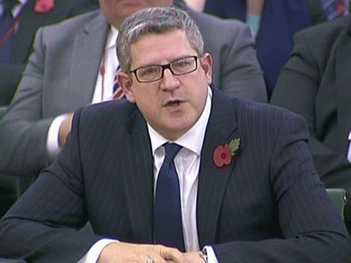 MI5 director-general Andrew Parker said: 'Diversity is vital for MI5, not just because it's right that we represent the communities we serve, but because we rely on the skills of the most talented people whoever they are, and wherever they may be.' Screen grab.