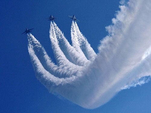 Indian Air Force's fighter planes during full dress rehearsal for the Republic Day Parade at Rajpath in New Delhi on Saturday. For this year's Republic Day, Doordarshan will be deploying no less than 27 latest high-definition cameras to capture every glimpse of the gala event. PTI