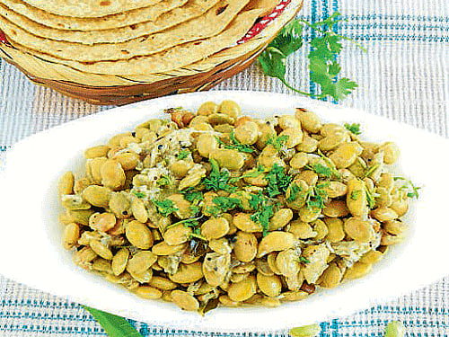 Crazy about flat beans- Food fix