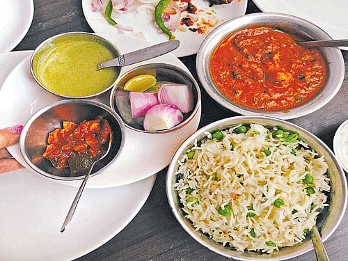 sumptuous A north Indian platter.