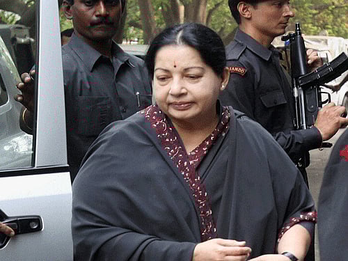 Tamil Nadu Chief Minister J Jayalalithaa. PTI File Photo.