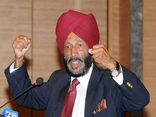Milkha Singh. DH file photo