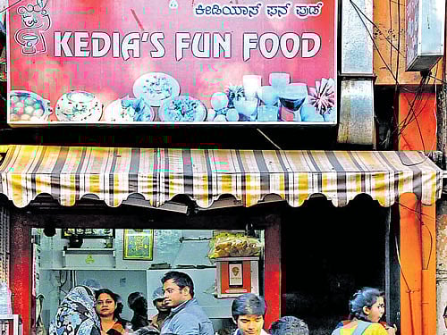 An outside view of the eatery.