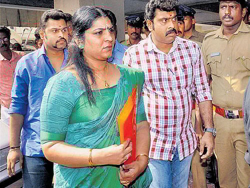 Saritha S Nair. PTI file photo