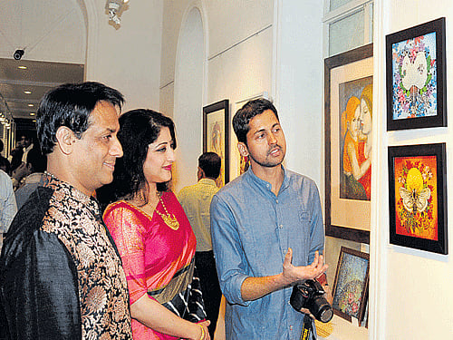 enthusiastic Satyanarayana Raju and Lakshmi Gopalaswamy at the event.