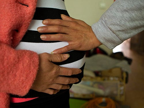 Children whose mothers lived close to highways during pregnancy had a 25 per cent increased relative risk of developing asthma before the age of five, researchers said. Reuters file photo