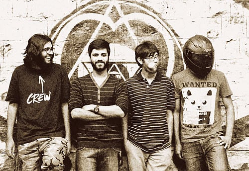 Vaibhav, Rohit, Madhusudan and Abhishek.
