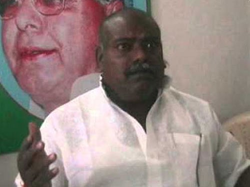 RJD MLA Raj Ballabh Yadav.