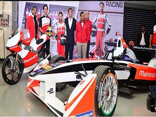 Mahindra Formula E. Courtesy:Twitter
