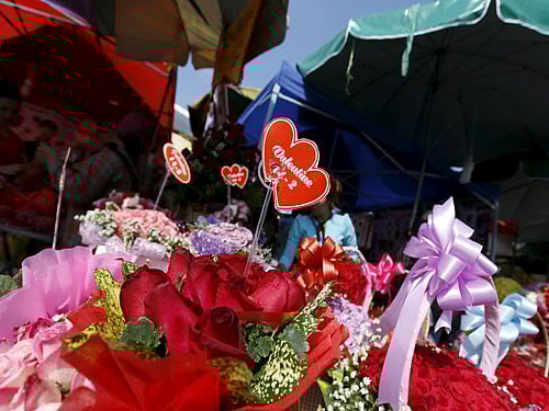 Valentine's Day. Reuters photo