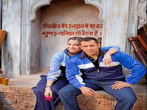 Salman and Anushka in Sultan. Courtesy:Twitter