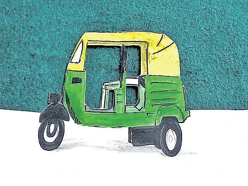 fine lines A 3D sketch by Chidanand.