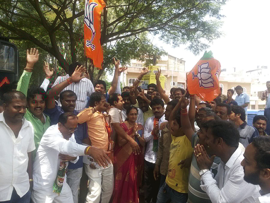 The bypoll results are being viewed as crucial in the countdown to the Assembly polls in Uttar Pradesh next year.