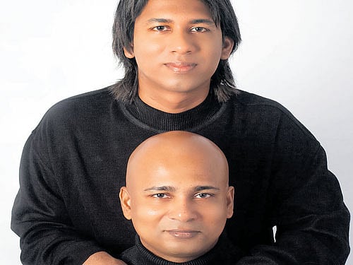 talented duo Rohan (sitting) and Ishan De Lanerolle.