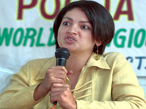 Bollywood filmmaker-actress Pooja Bhatt. File photo