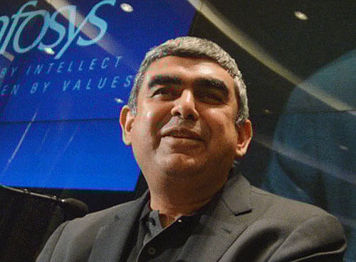 Vishal Sikka. DH file photo