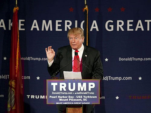 Republican presidential candidate Donald Trump. Reuters file photo
