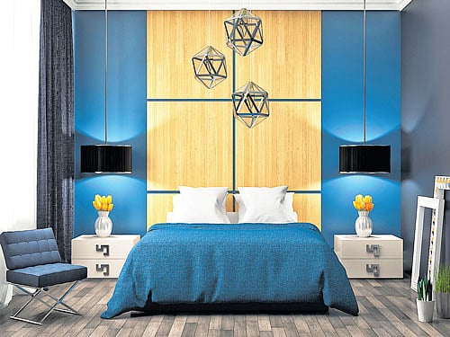 Keep only the essential stuff on your bedside table.