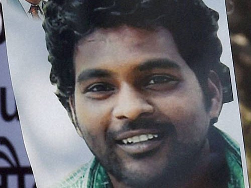 Rohith Vemula. PTI File Photo.