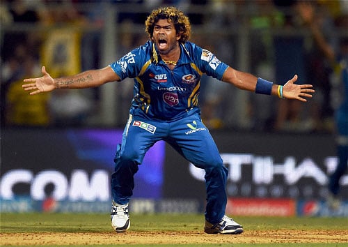 Lasith Malinga. PTI file photo