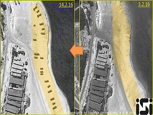 China claims almost the whole of the South China Sea, resulting in overlapping claims with several other Asian nations like Vietnam and the Philippines, Malaysia and Brunei. Reuters file photo