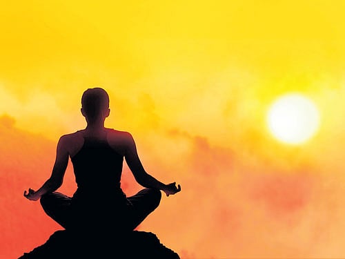 Yoga. Image for representation