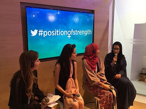 The movement, which has been already been launched in Australia and Ireland, seeks to bridge the gender equality gap online in India and 'inspire the next generation of women leaders to have an influential voice in society.' Image courtesy: Twitter