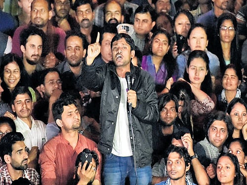 JNUSU President Kanhaiya Kumar. PTI file photo