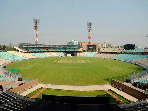 After days of hectic activities and inspection by a Pakistan security delegation, the ICC finally announced the relocation of the match to the iconic Eden Gardens where Pakistan will be based for the initial stages of the event. Reuters File Photo.
