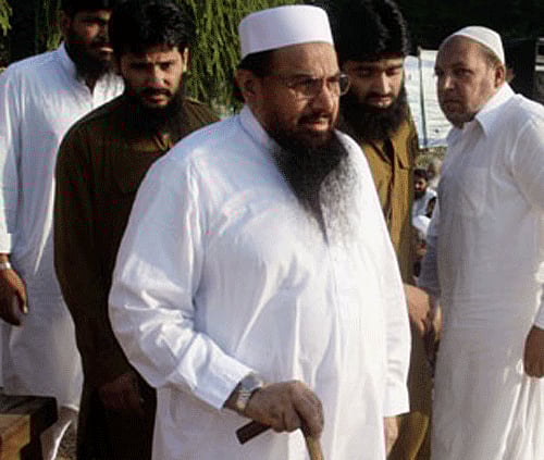 Mumbai attack mastermind Hafiz Mohammad Saeed. AP File Photo.