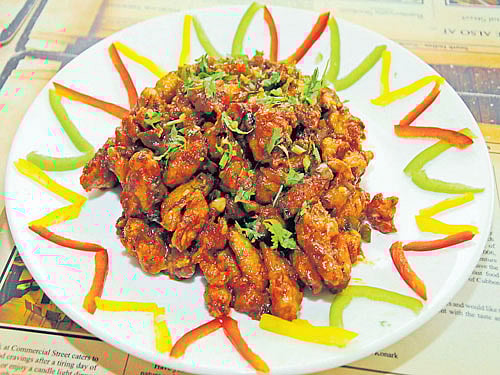 tasty Sauteed babycorn dh photos by sk dinesh